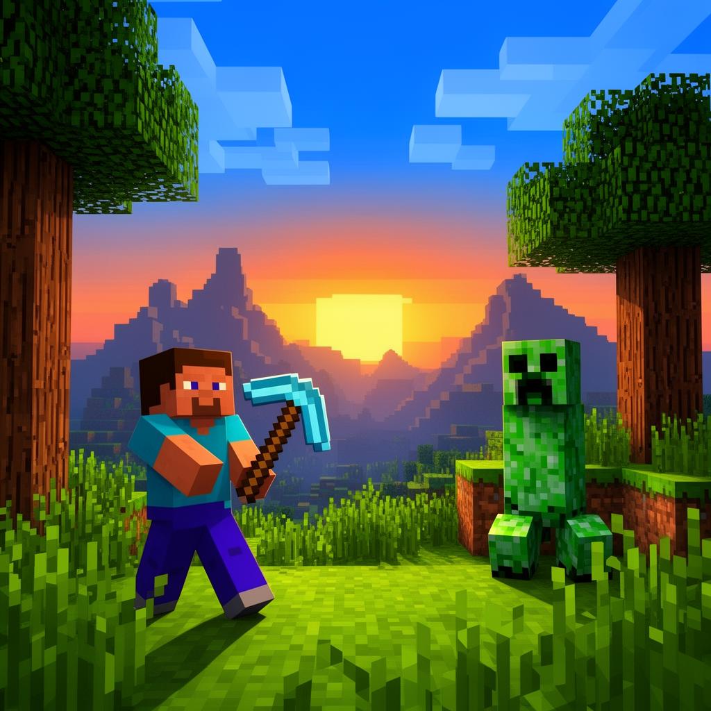 Minecraft cover art